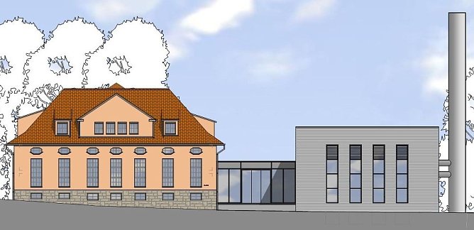 S&uuml;dansicht (Foto: Arge Ortmann & Schwieger)