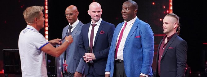 The Fellas und Bohlen (Foto:  MG RTL D / Stefan Gregorowius)