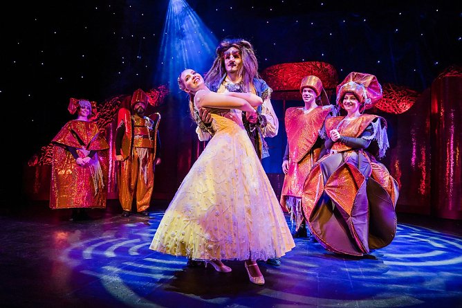 Das Theater Liberi inszeniert das franz&ouml;sische Volksm&auml;rchen Die Sch&ouml;ne und das Biest als modernes Musical (Foto: Theater Liberi, Fotograf: Nilz B&ouml;hme)