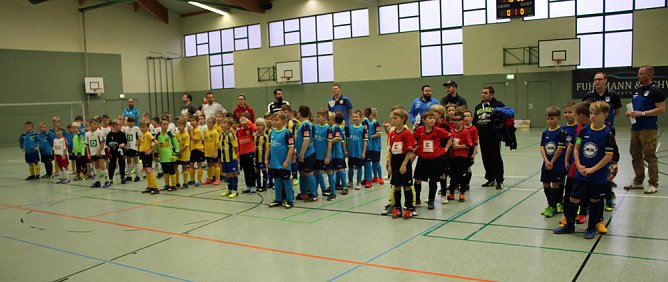 F-Junioren im Hallencup 2019 (Foto: Karl-Heinz Herrmann)