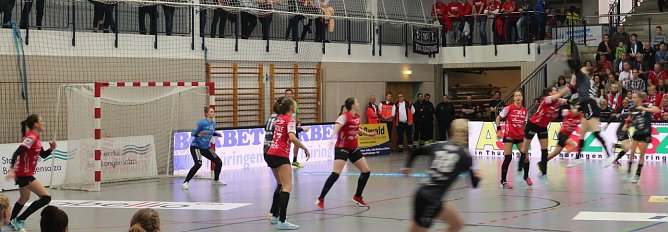 Th&uuml;ringer HC gegen TSC Bayer 04 Leverkusen (Foto: Angelo Glashagel)