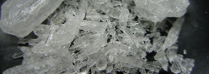 Teufelszeug Crystal Meth (Foto: Von Radspunk - Eigenes Werk, CC BY-SA 4.0, https://commons.wikimedia.org/w/index.php?curid=3475149)