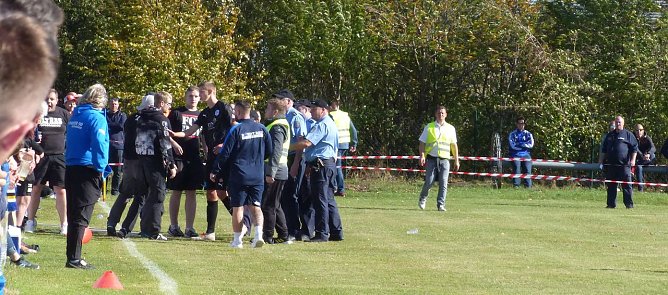 Das Spiel wurde unterbrochen (Foto: nnz)