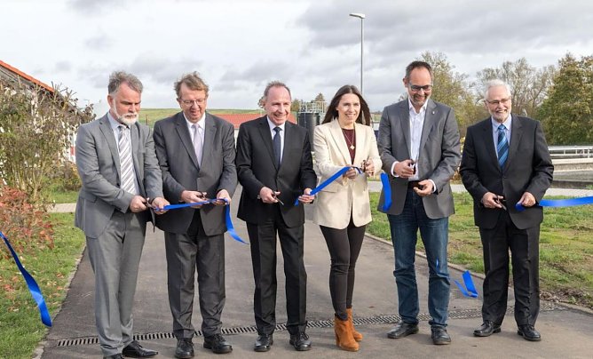 Einweihung Kl&auml;ranlage (Foto: Eichsfeldwerke)