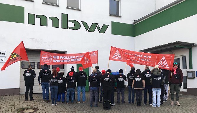 Mwb-Streik (Foto: IG Metall) Mwb-Streik (Foto: IG Metall)