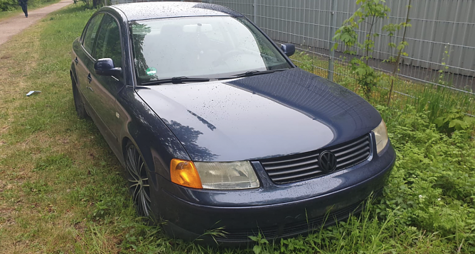 Das mutma&szlig;liche Fluchtfahrzeug (Foto: Landespolizeiinspektion Nordhausen)