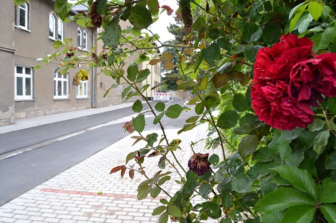 Die Spielbergstra&szlig;e ist wieder frei (Foto: Stadtverwaltung M&uuml;hlhausen)