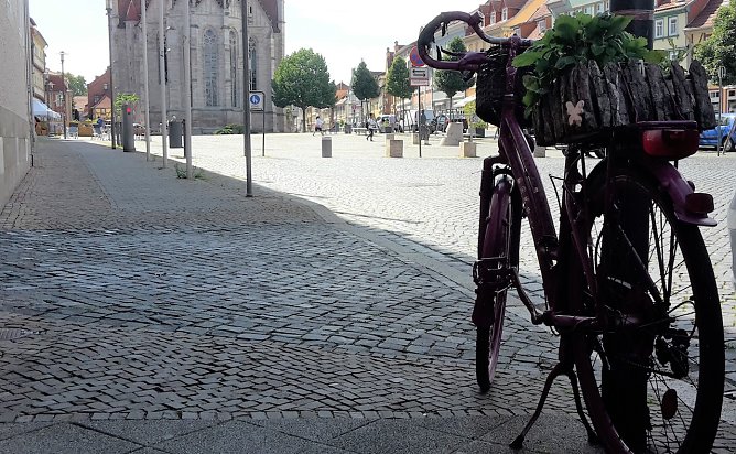 Untermarkt In M&uuml;hlhausen (Foto: Stadt M&uuml;hlhausen)