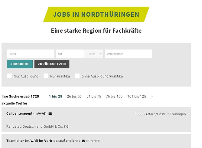 Neues Perspektivenportal mit Kernst&uuml;ck Jobb&ouml;rse im Netz  (Foto: Karl-Heinz Herrmann)