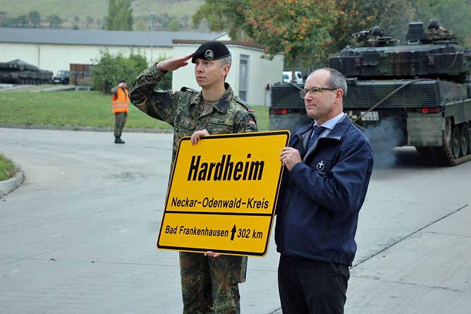 Panzerkompanie in Bad Frankenhausen verabschiedet  (Foto: Karl-Heinz Herrmann)