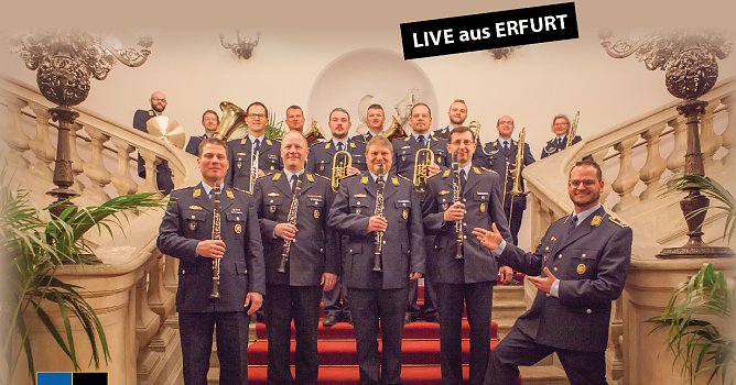 Musikkorps der Luftwaffe kommt aus Erfurt (Foto: Agentur)