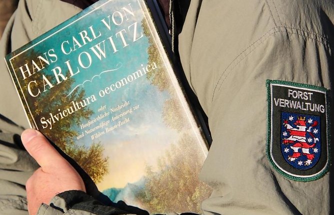 Das Carlowitz-Buch (Foto: Th&uuml;ringenForst)