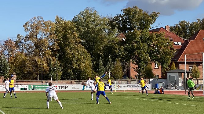 Besonders in der 2. H&auml;lfte hatten die Preu&szlig;en das Spiel im Griff (Foto: oas)