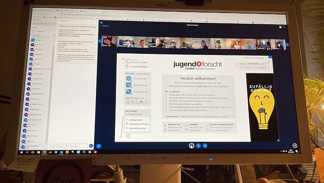 Jugend forscht in diesem Jahr als Onlineveranstaltung (Foto: T.Bergknapp)