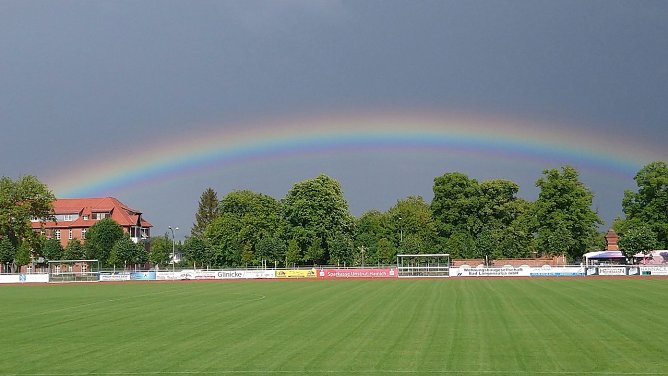 Am Sonntag findet im Stadion der Freundschaft das Pokalfinale der Frauen statt (Foto: Markus Fromm) Am Sonntag findet im Stadion der Freundschaft das Pokalfinale der Frauen statt (Foto: Markus Fromm)