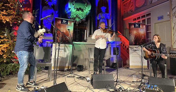 Das Trio Symbiosis in der Konzertkirche (Foto: oas) Das Trio Symbiosis in der Konzertkirche (Foto: oas)