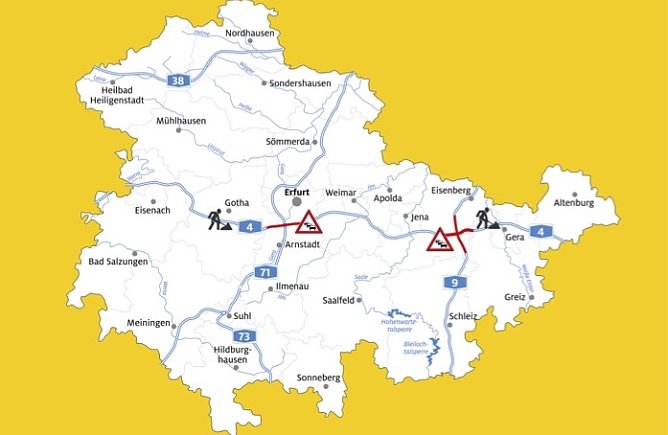 Stauprognose des ADAC zu Weihnachten f&uuml;r Th&uuml;ringen  (Foto: ADAC)