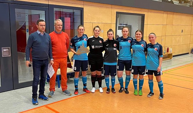 Die siegreichen Erfurter Damen (Foto: FSV P)