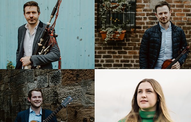 Die diesj&auml;hrigen Sieger des Young Scots Trad Awards kommen nach Bad Langensalza (Foto: Agentur)