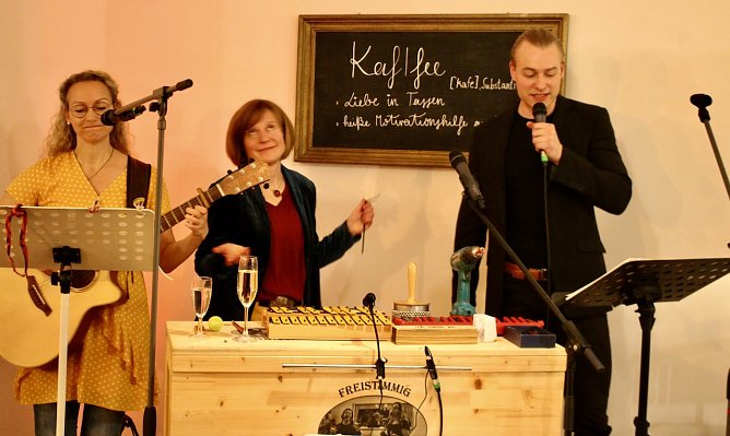 v.l.n.r Yvonne Waclawczyk, Anja Wurschi und Lucas Waclawczyk, (Foto: Eva Maria Wiegand)