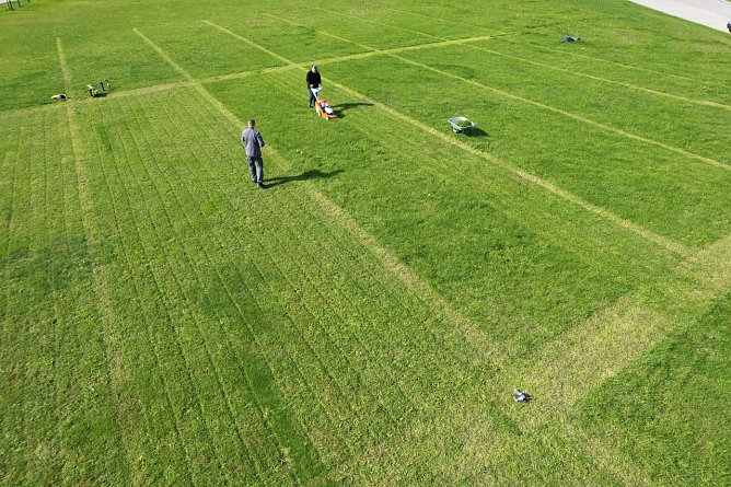 M&auml;her im Test (Foto: Stiftung Warentest)