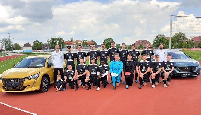 Neue Trikots f&uuml;r de Kreisoberligisten der Preu&szlig;en (Foto: FSV Preu&szlig;en)