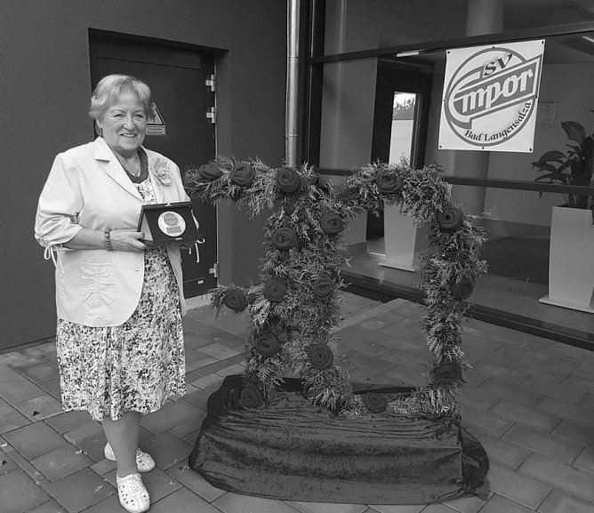 Die langjährige Trainerin der SV Empor Margitta Beier (Foto: Markus Fromm) Die langjährige Trainerin der SV Empor Margitta Beier (Foto: Markus Fromm)