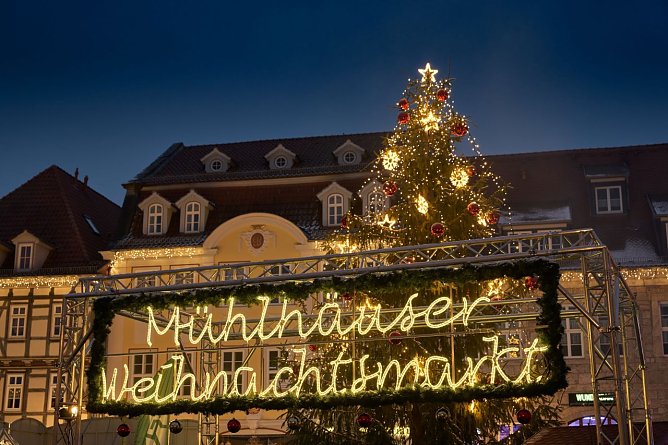 Mühlhausen lockt im Advent nicht nur mit dem Weihnachtsmarkt (Foto: Tino Sieland) Mühlhausen lockt im Advent nicht nur mit dem Weihnachtsmarkt (Foto: Tino Sieland)