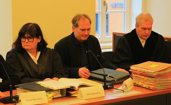 Gerichtsverhandlung am Amtsgericht M&uuml;hlhausen  (Foto: S. Dietzel)