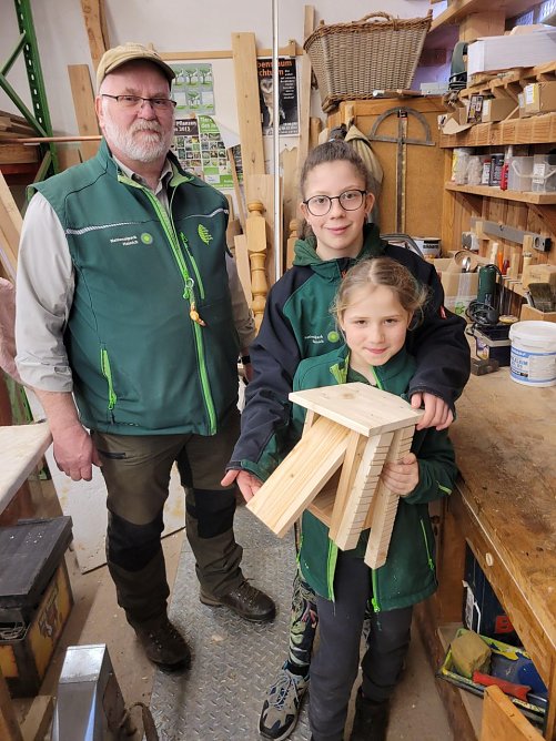 Hilfe f&uuml;r den Gartenschl&auml;fer (Foto: Nationalpark Hainich)