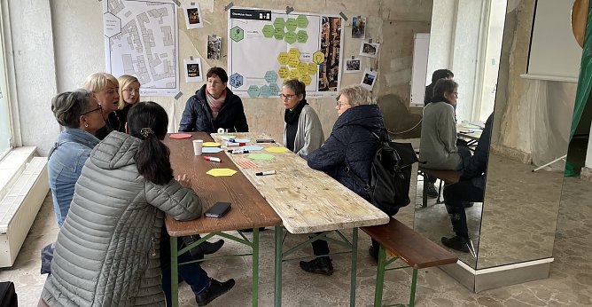 Anwohner beraten die Zukunft des Quartiers (Foto: S.Czerniak)