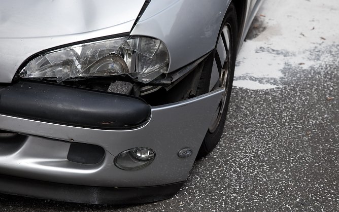 Unfallauto (Foto: Polizei)