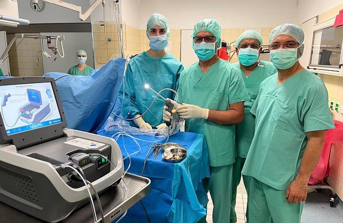 Das Rezüm-Team der Urologie (Foto: Eichsfeld Klinikum) Das Rezüm-Team der Urologie (Foto: Eichsfeld Klinikum)
