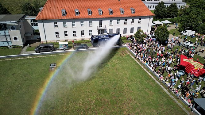 Tag der offenen Tür bei der Polizeiinspektion Nordthüringen in Nordhausen (Foto: LPI) Tag der offenen Tür bei der Polizeiinspektion Nordthüringen in Nordhausen (Foto: LPI)