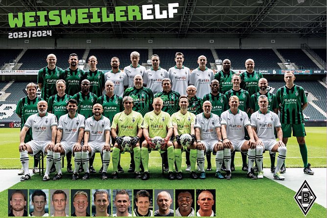 Ehemalige Bundesliga-Stars kicken in Bad Langensalza beim Salza Cup 2024 (Foto: VfL Borussia M&ouml;nchengladbach)