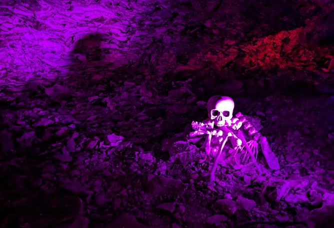 Halloween in der Barbarossah&ouml;hle (Foto: Anke Schreyer)