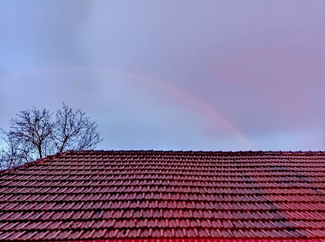 Regenbogen in Sondershausen (Foto: Thomas Leipold)
