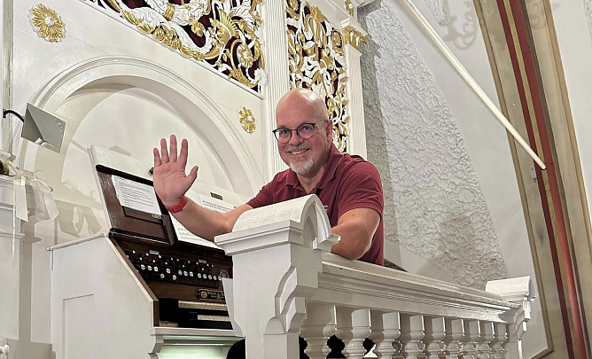 Organist Christian Kropp (Foto: C. Kropp) Organist Christian Kropp (Foto: C. Kropp)
