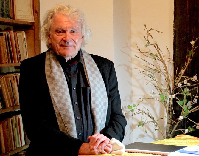 Der Schweizer Autor und Schauspieler Burkhard Jahn besuchte erstmals die Kurstadt und war sehr angetan (Foto: Eva Maria Wiegand)