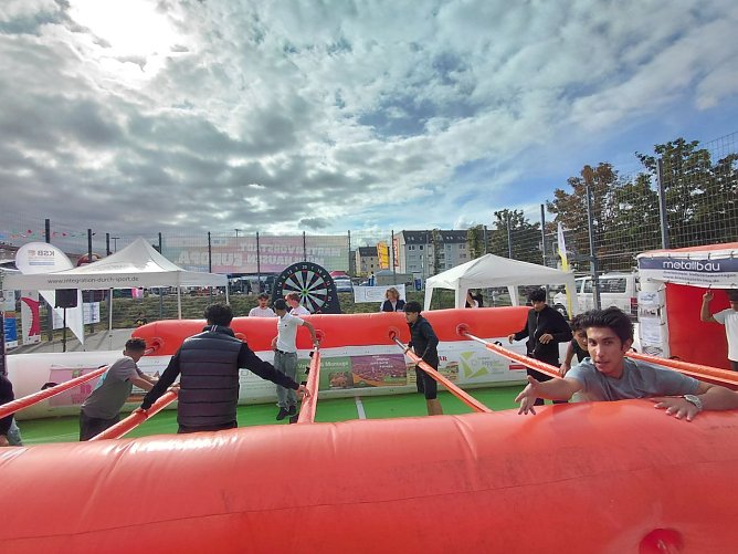 Sport, Spiel und Spa&szlig; kamen nicht zu kurz (Foto: Markus Fromm )