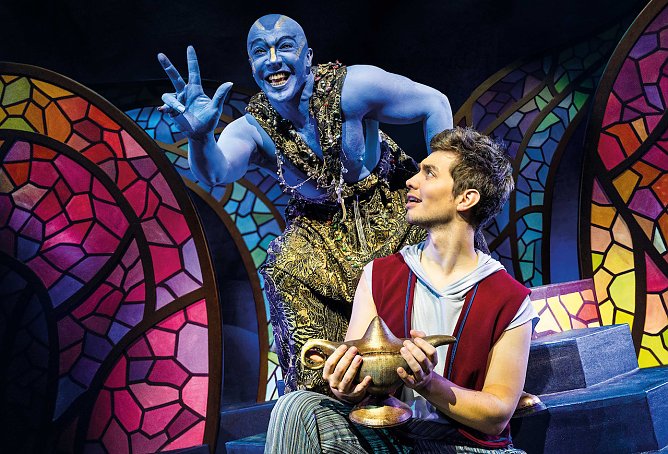 Szenenfoto aus "Aladin - das Musical" (Foto: Theater Liberi)