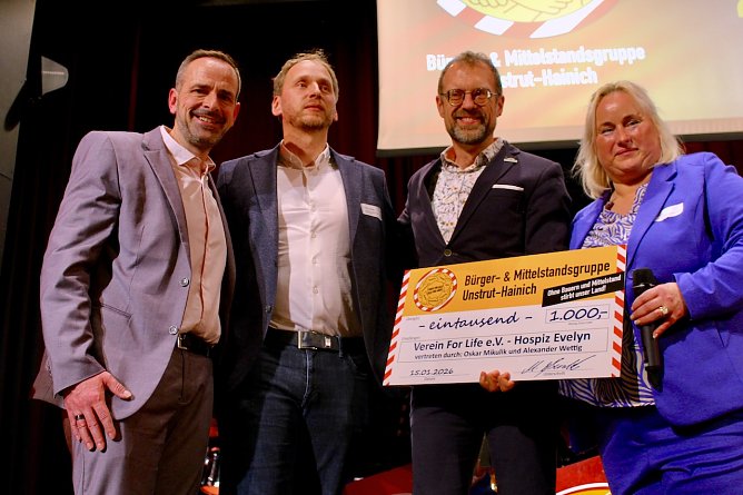 Der Verein f&uuml;r Life e.V. Hospiz Evelyn erh&auml;lt gro&szlig;z&uuml;gige Spende. Foto (Foto: Eva Maria Wiegand)