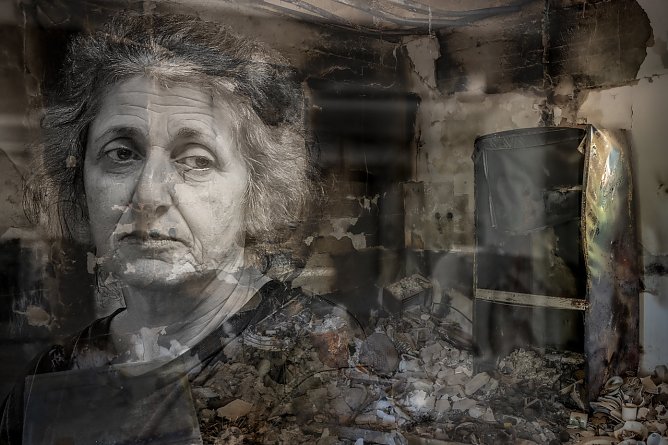 Ausstellungsfoto: "Sei A Mensch"-Bilder gegen das Vergessen (Foto: Halina Hildebrand)