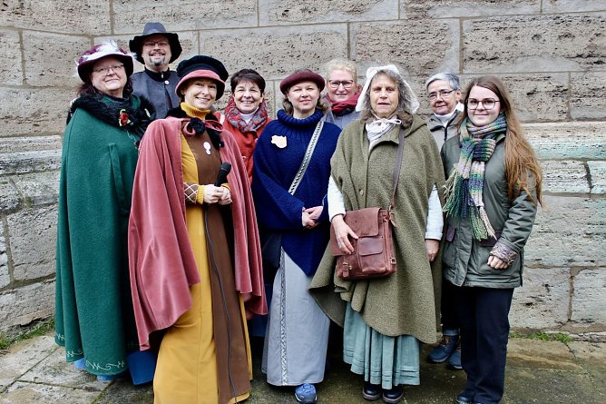 Gästeführerzunft von Bad Langensalza eröffnet die Saison 2026 (Foto: Eva Maria Wiegand) Gästeführerzunft von Bad Langensalza eröffnet die Saison 2026 (Foto: Eva Maria Wiegand)