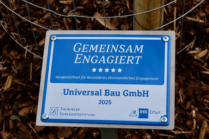 Ehrenamtsplakette  (Foto: Eva Maria Wiegand)