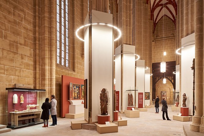 Ausstellung in der Marienkirche (Foto: Mühlhäuser Museen) Ausstellung in der Marienkirche (Foto: Mühlhäuser Museen)