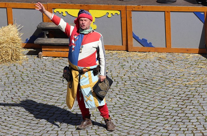 Der Herold auf dem Mittelaterstadtfest in Bad Langensalza (Archiv) (Foto: Eva Maria Wiegand)