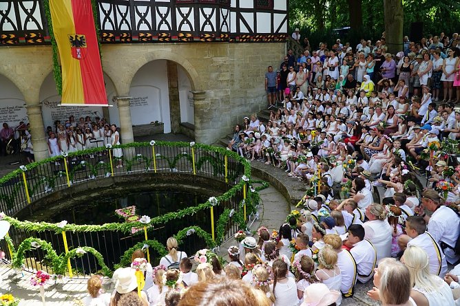Brunnenhaus in M&uuml;hlhausen (Foto: Stadt M&uuml;hlhausen)