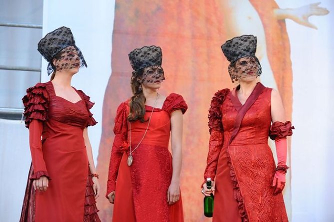 Hinter den Kulissen (Foto: R. Koch)