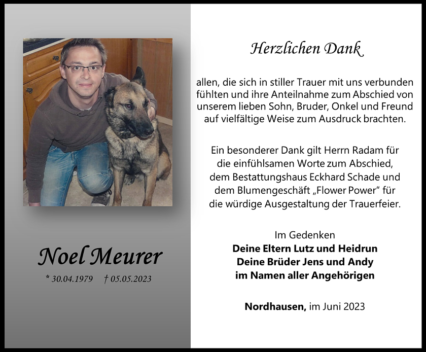 Danksagung (Foto: Schade)